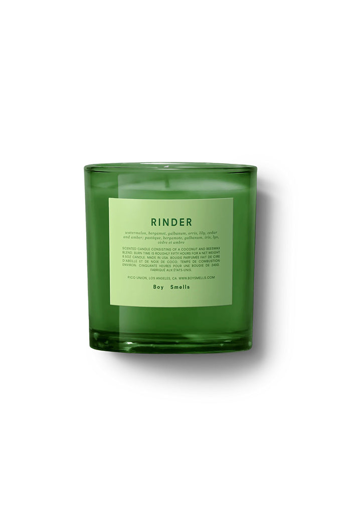 Boy Smells Rinder candle farm to candle | Pipe and Row