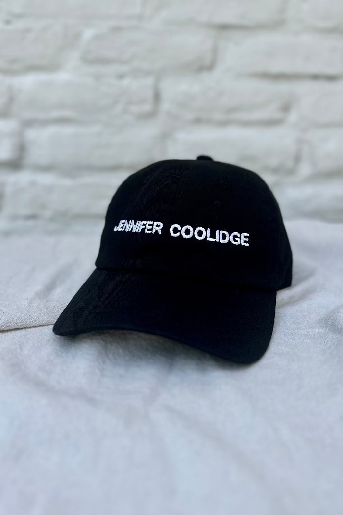 Jennifer Coolidge Intentionally Blank dad hat | pipe and row boutique seattle