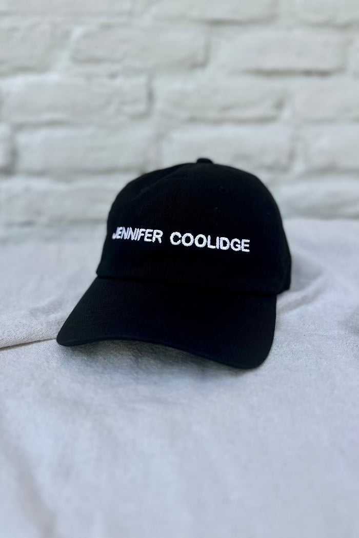 Jennifer Coolidge Intentionally Blank dad hat | pipe and row boutique seattle