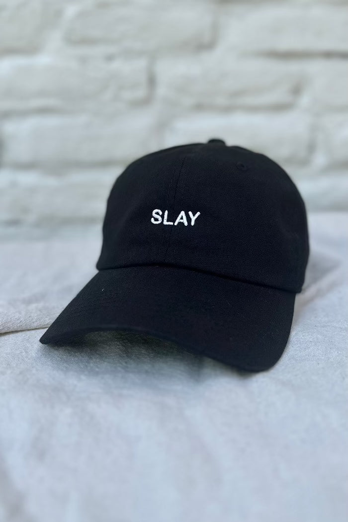 Slay Intentionally Blank dad hat | pipe and row boutique seattle