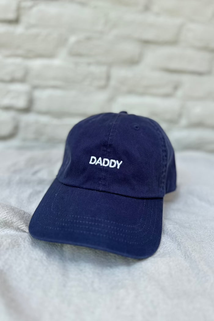 Daddy Intentionally Blank dad hat navy | pipe and row boutique seattle