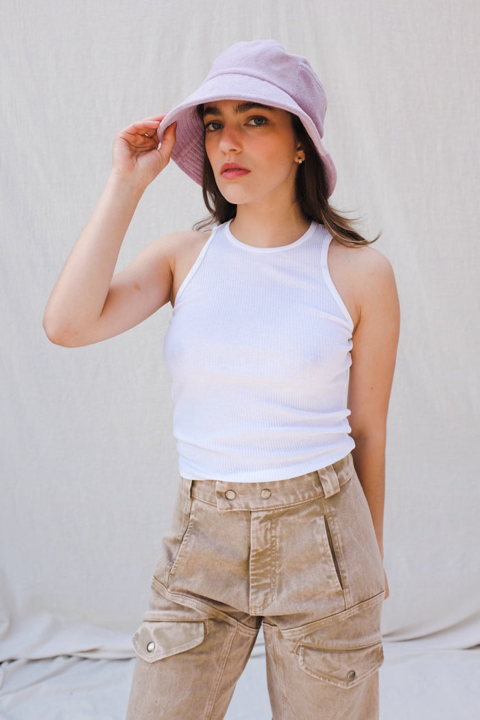 Lack of Color Wave bucket hat lavender terry | pipe and row seattle boutique 