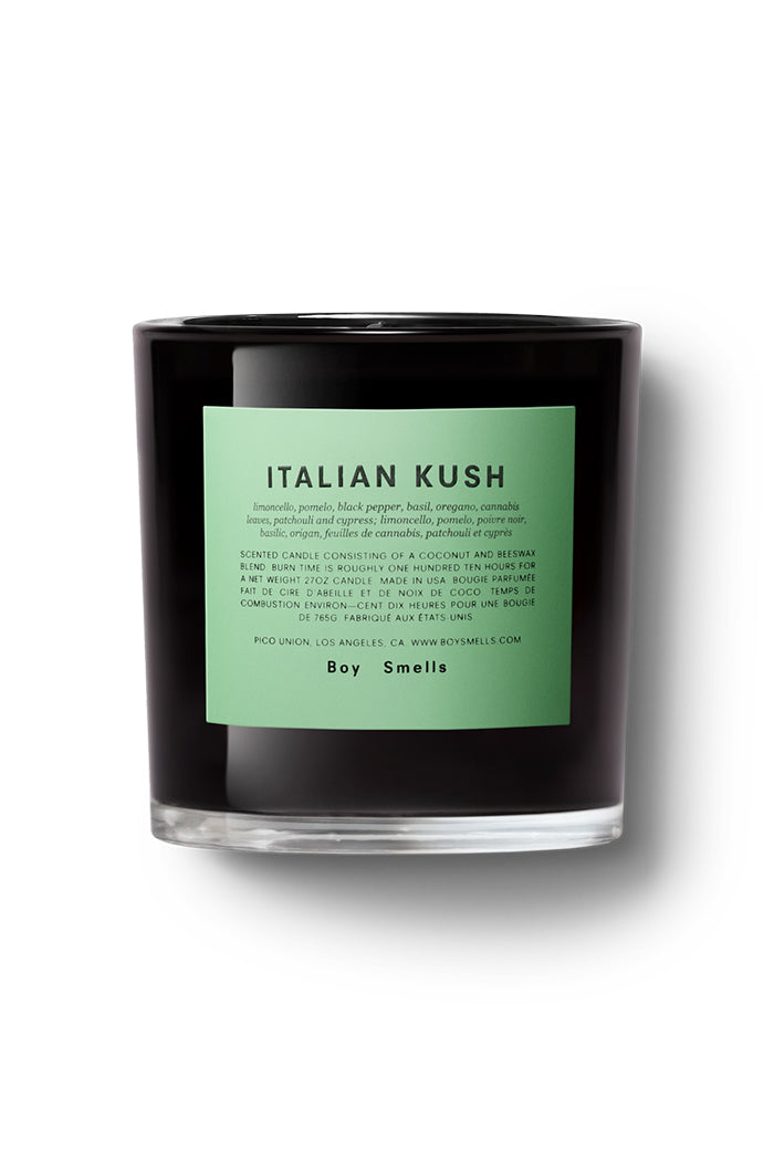 Boy Smells Italian Kush large magnum candle | Pipe and Row Boutique Seattle