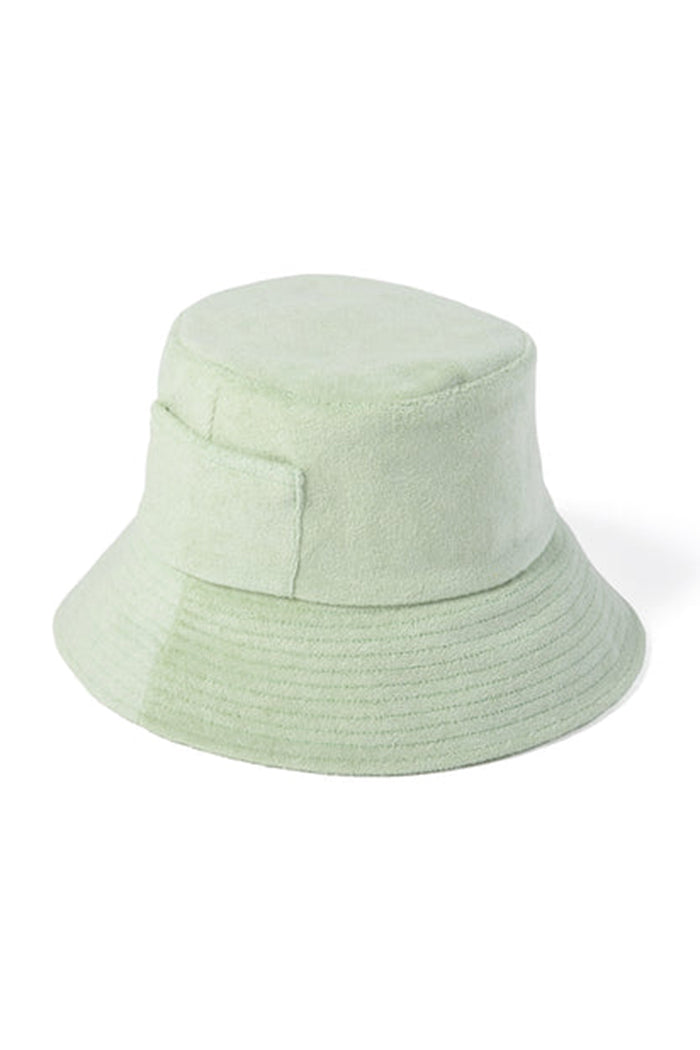 Lack of Color Wave bucket hat mint green terry | pipe and row seattle boutique 
