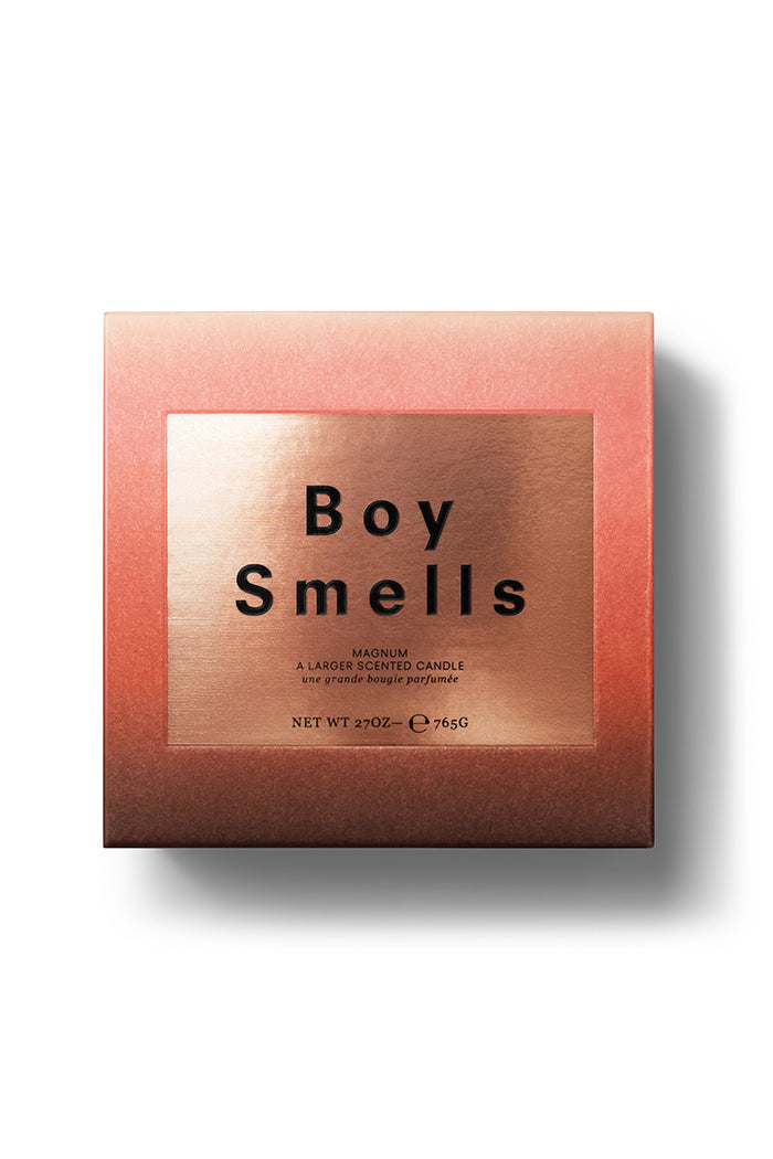 Boy Smells Slow Burn kayce musgrace magnum candle | Pipe and Row
