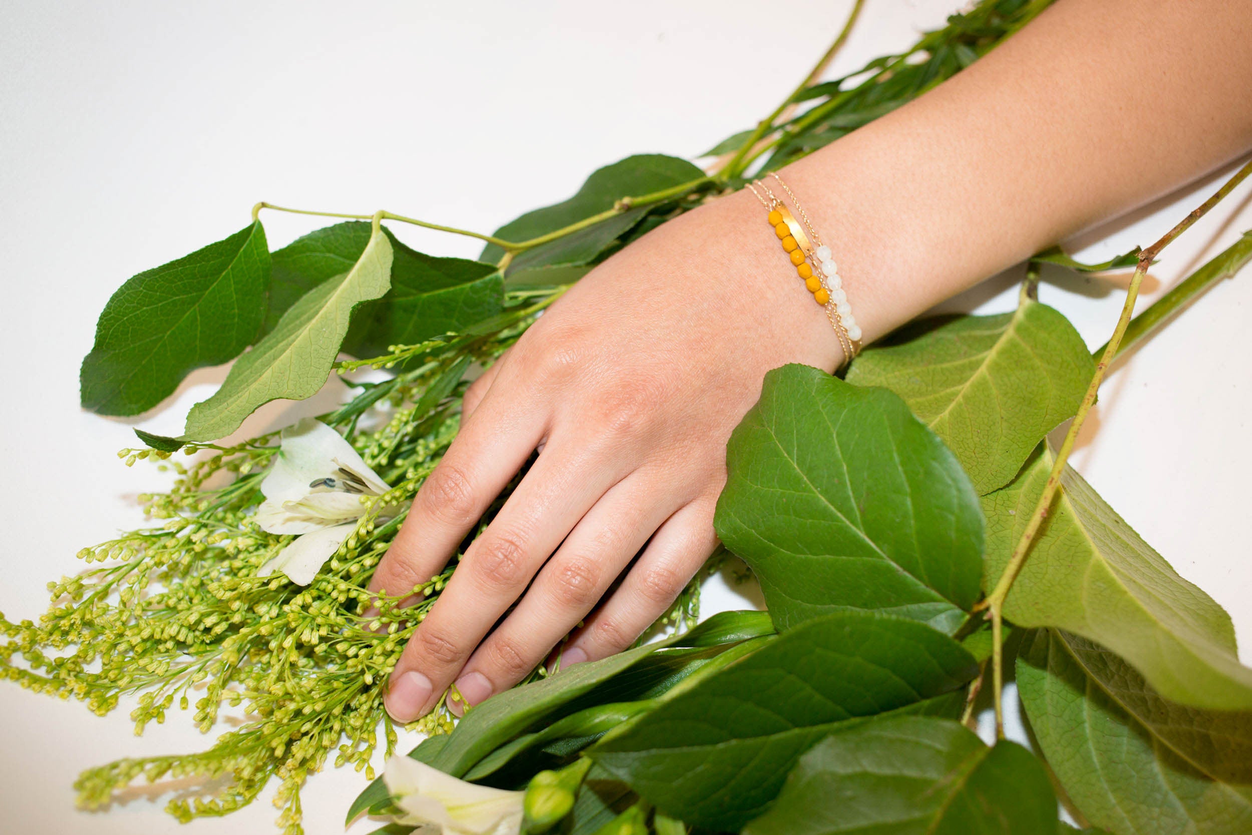 LAYERING FRIENDSHIP BRACELETS