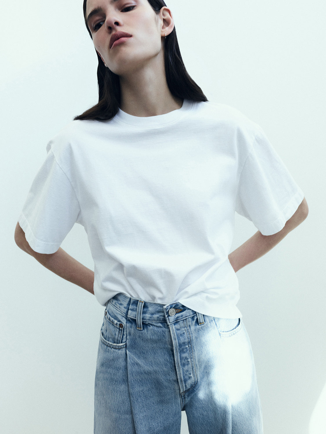 SULMA DROP SHOULDER TEE