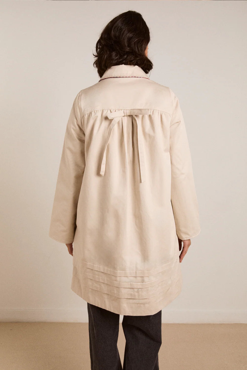 MERCEDES BOW REVERSIBLE TRENCH