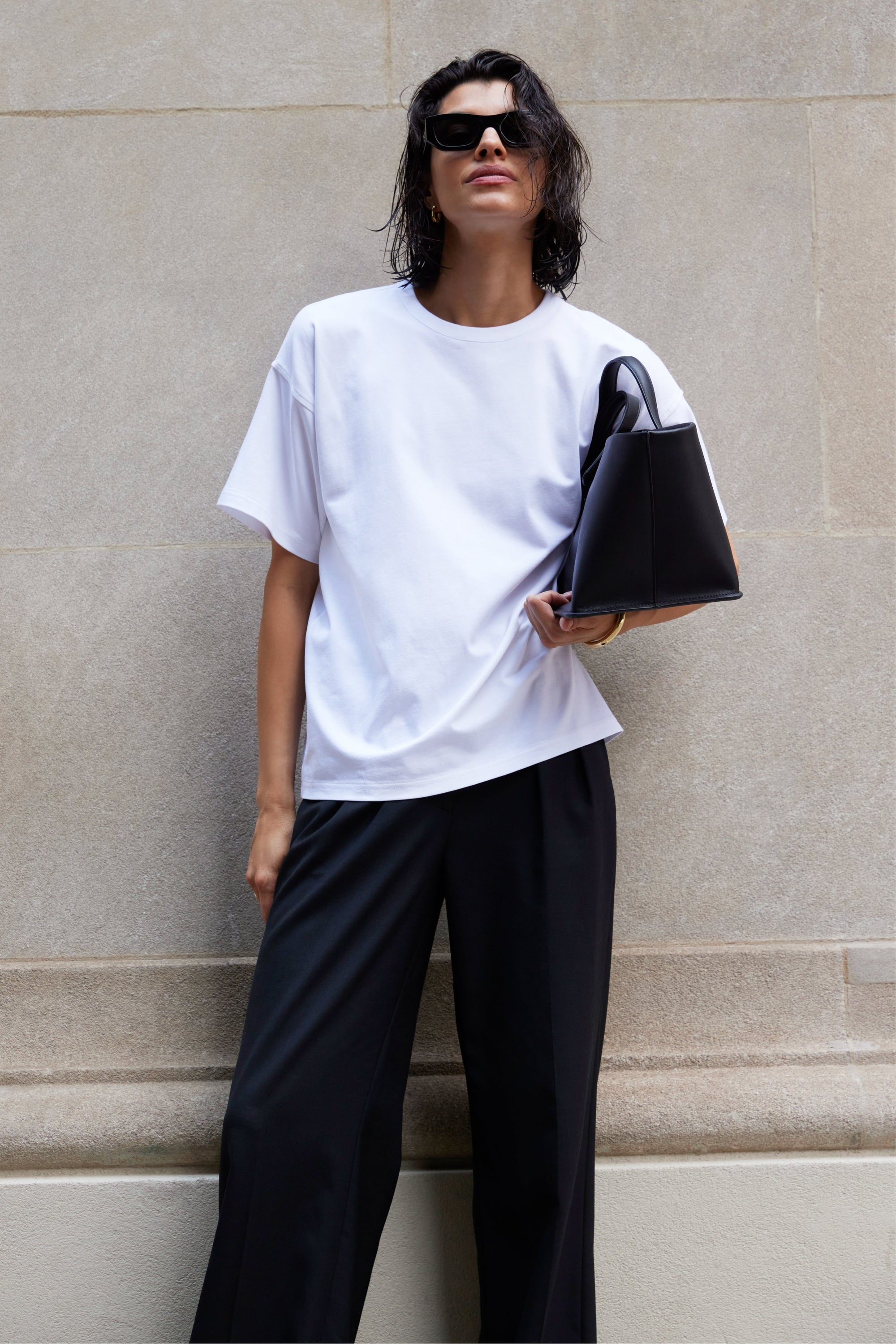 The Oversized Tee in White