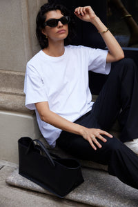 The Oversized Tee in White