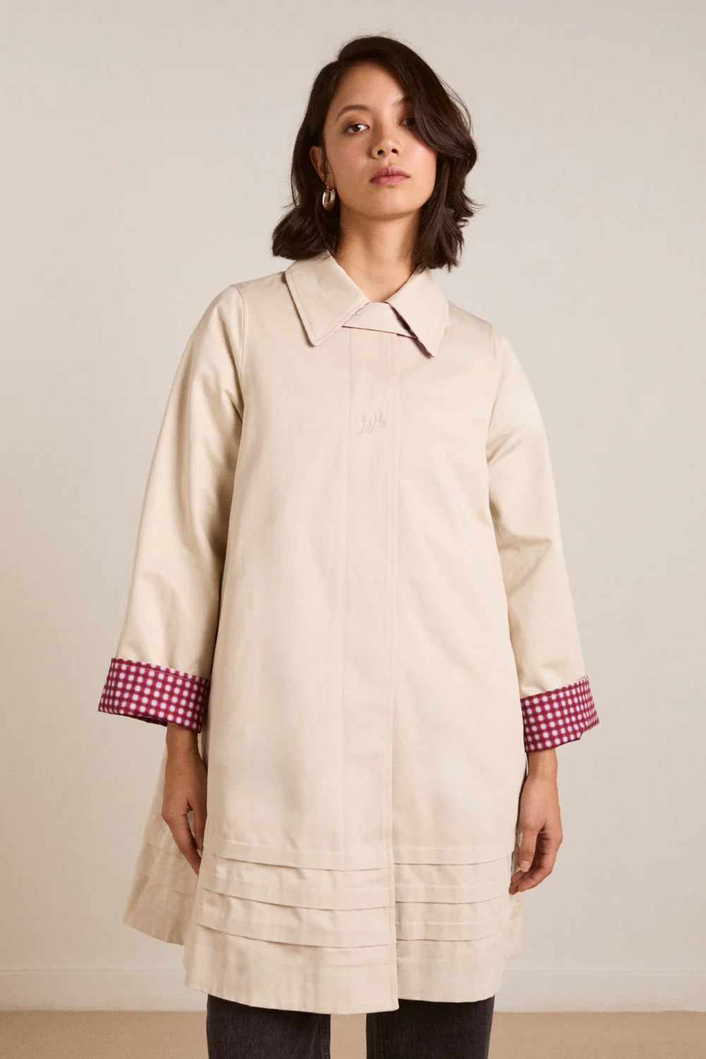 MERCEDES BOW REVERSIBLE TRENCH