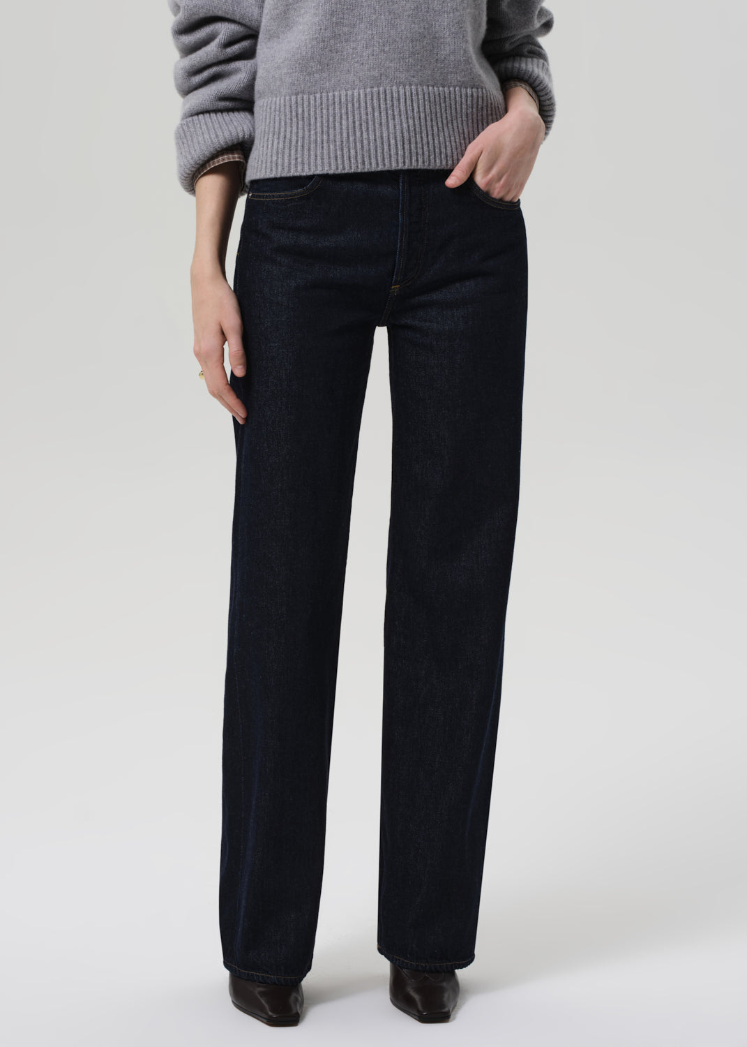 Citizens of Hummanity 33" Annina jeans juno medium dark indigo wash | Pipe and Row