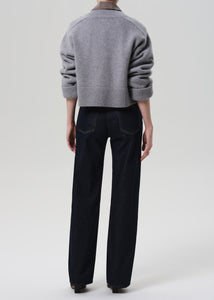 Citizens of Hummanity 33" Annina jeans juno medium dark indigo wash | Pipe and Row