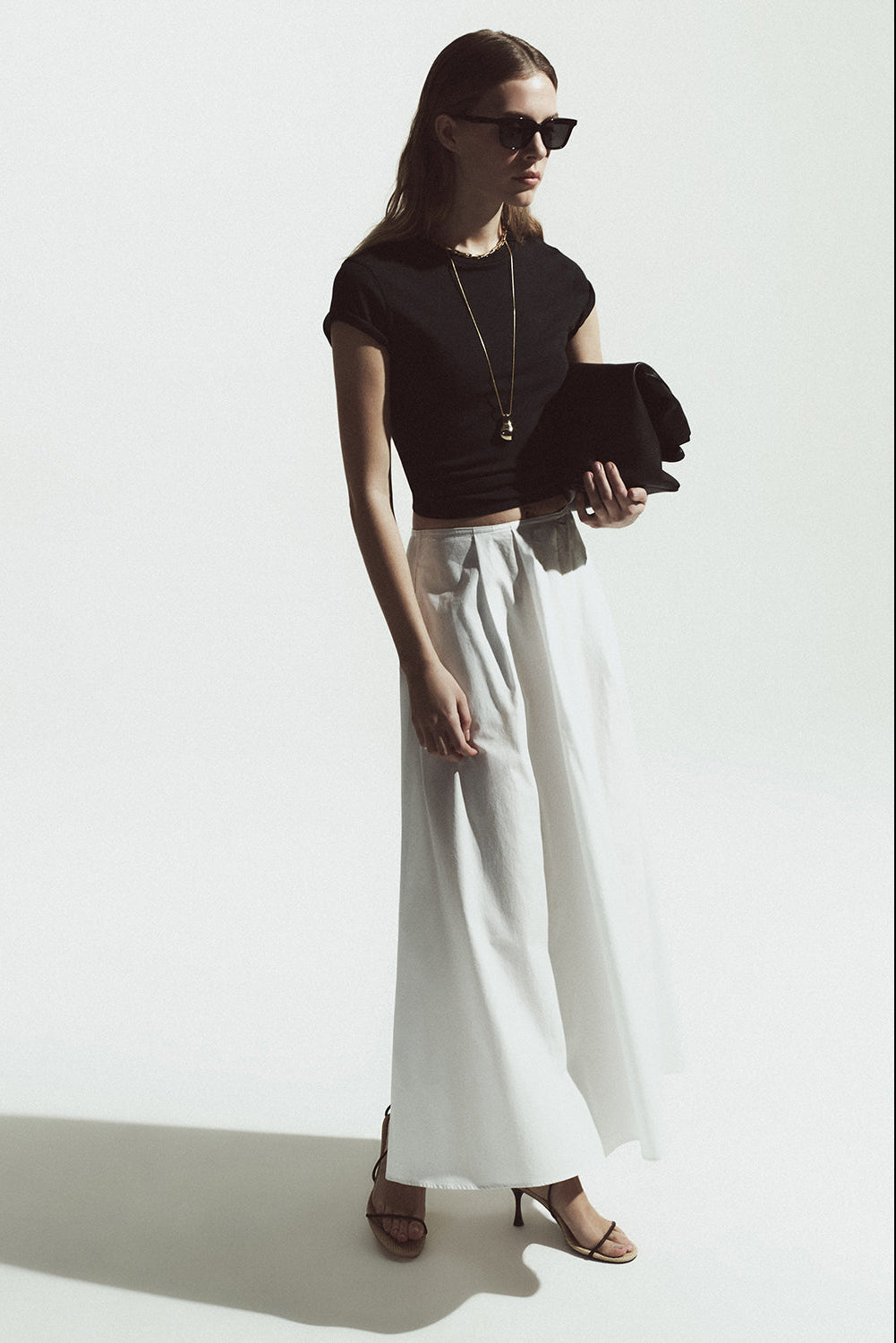 EMIL POPLIN SKIRT