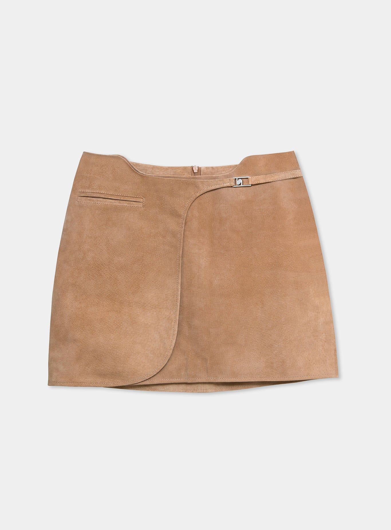 LUANA SHORT SKIRT TAUPE