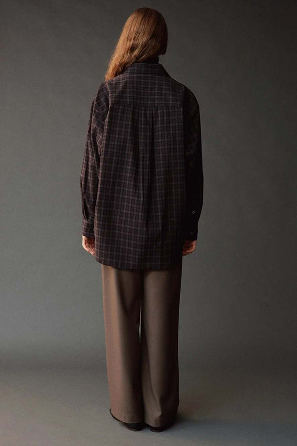 OVERSIZED PLAID SHIRT