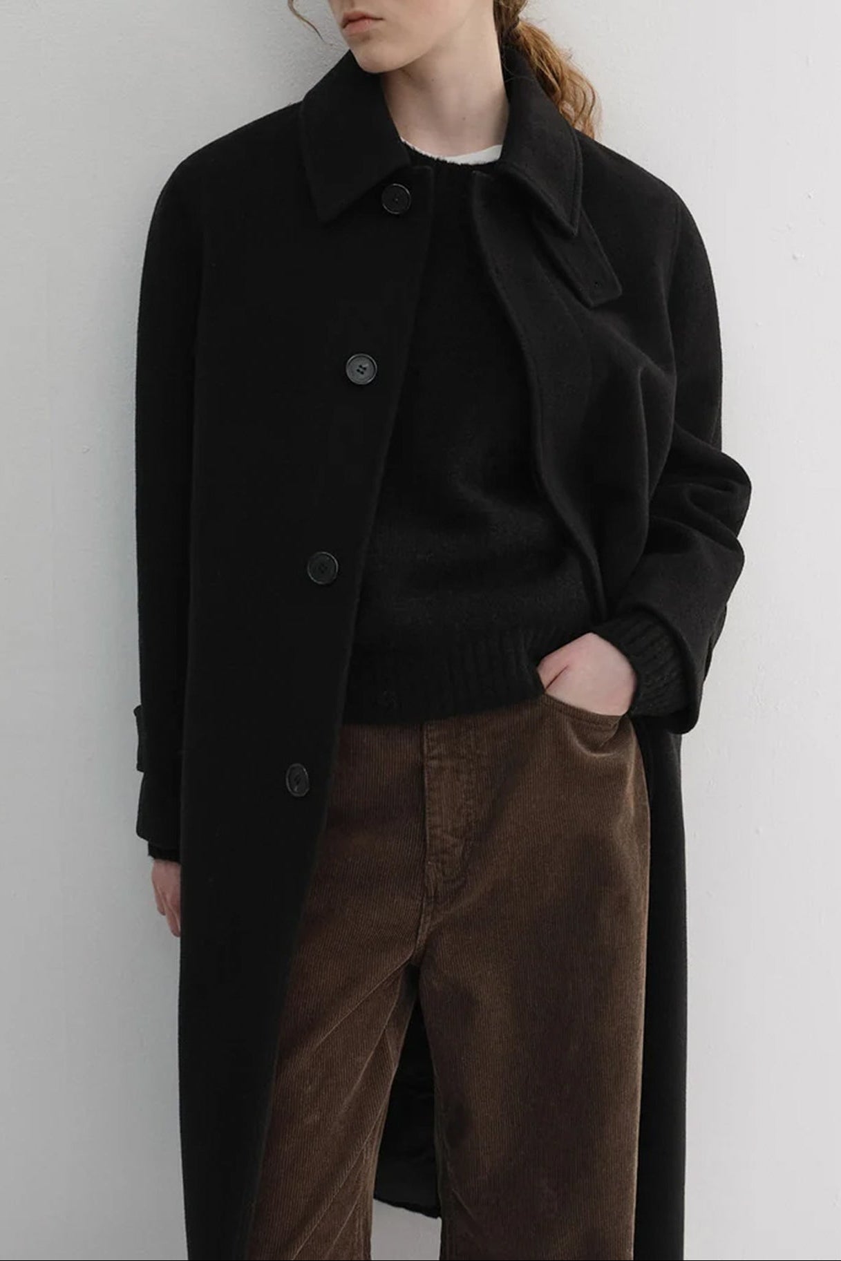 UNISEX BELTED CASHMERE MAC COAT