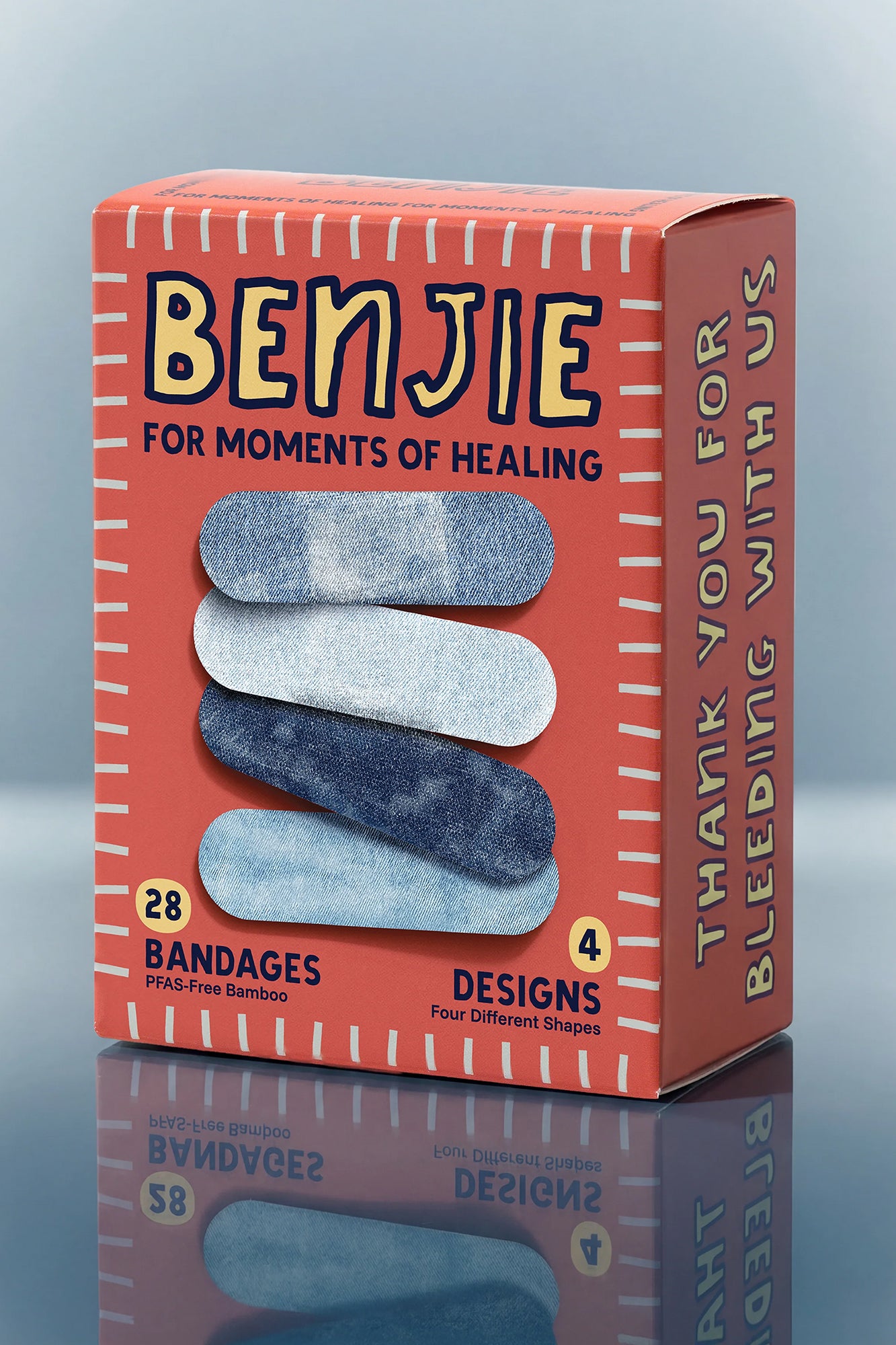 THE DENIM EDIT BANDAGES