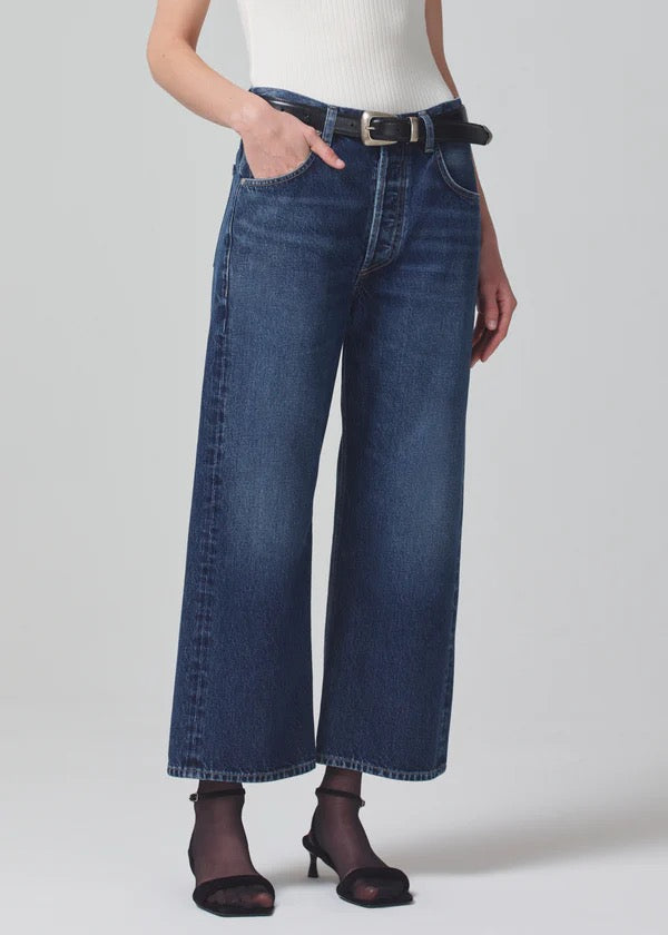 Citizens of Humanity Gaucho vintage wide leg dark denim yves wash | Pipe and Row