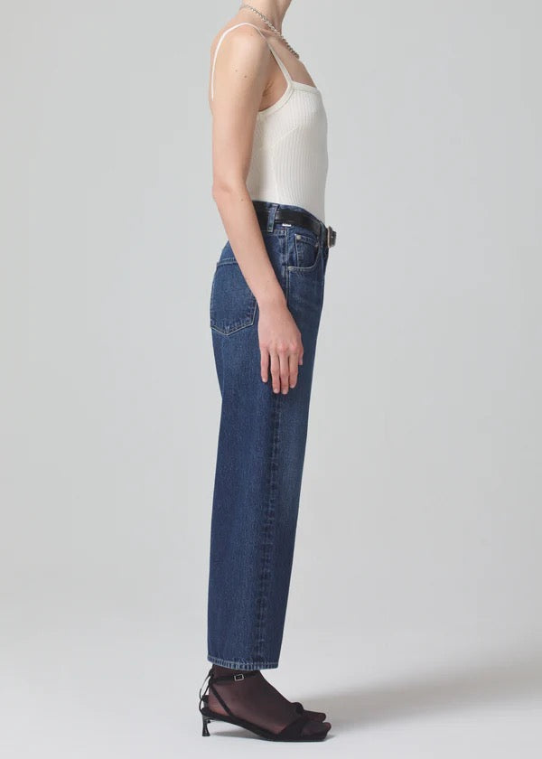 Citizens of Humanity Gaucho vintage wide leg dark denim yves wash | Pipe and Row