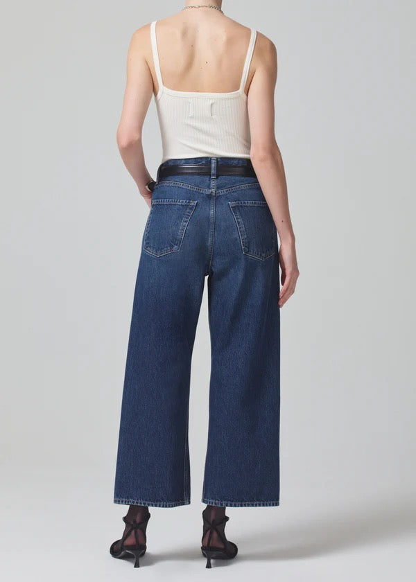 Citizens of Humanity Gaucho vintage wide leg dark denim yves wash | Pipe and Row