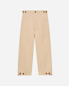 Mijeong Park cropped workwear trousers light weight | Pipe and Row Seattle