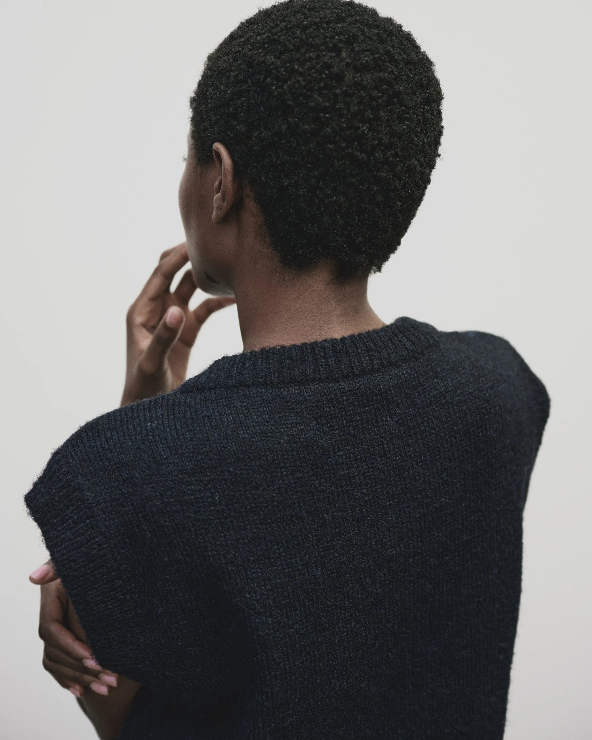 WOOL BLEND V-NECK VEST