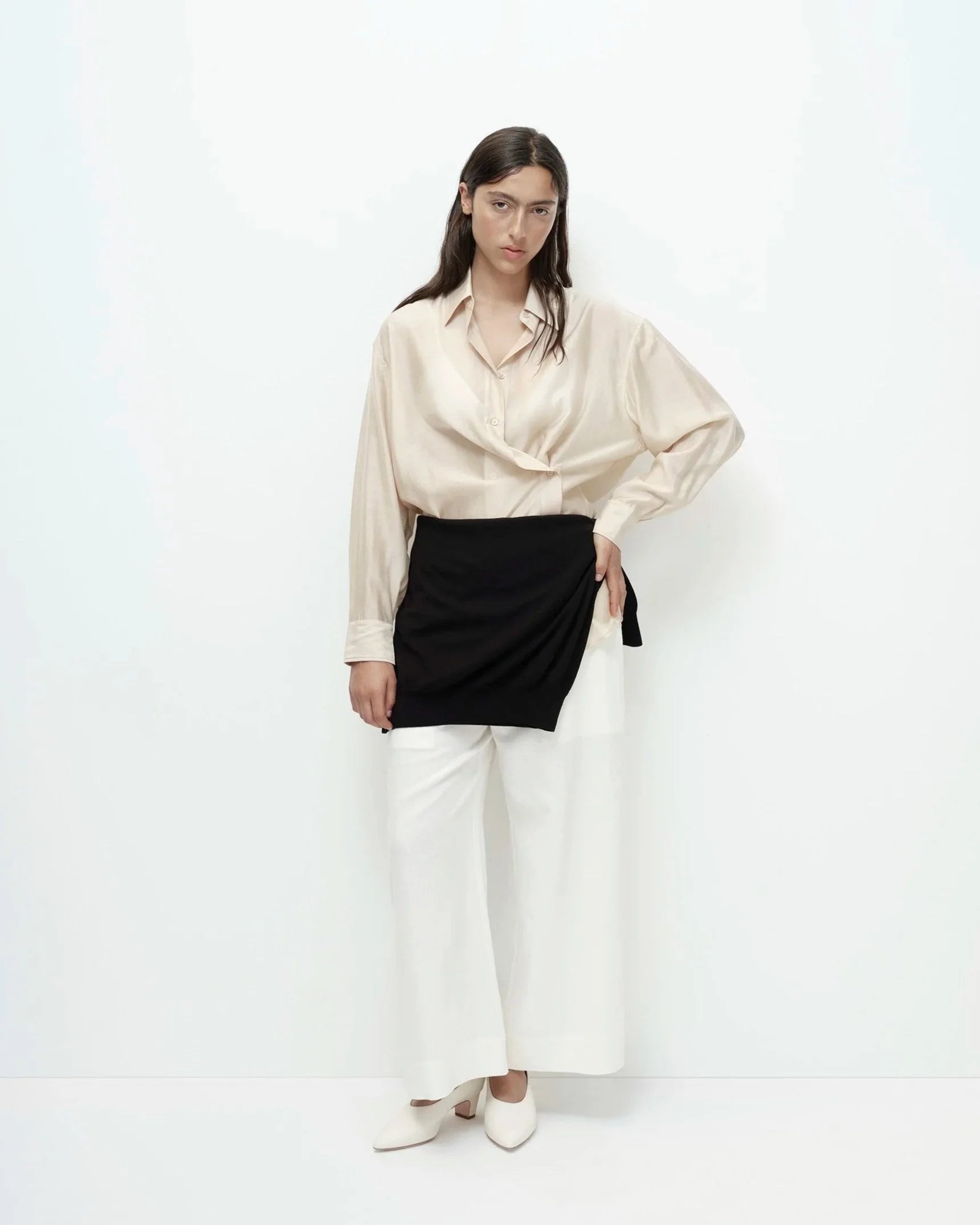 SEMI SHEER SHIRT