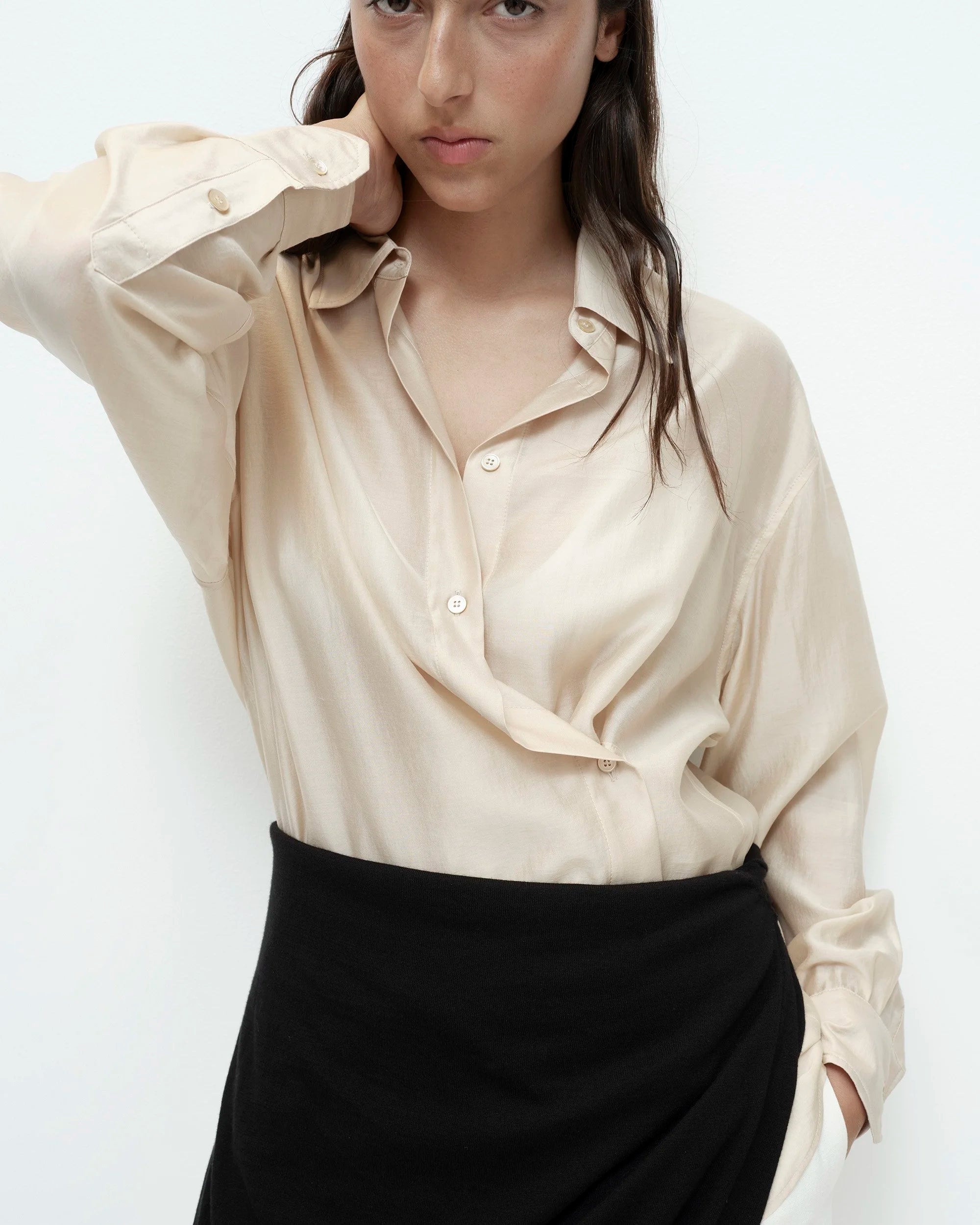 SEMI SHEER SHIRT