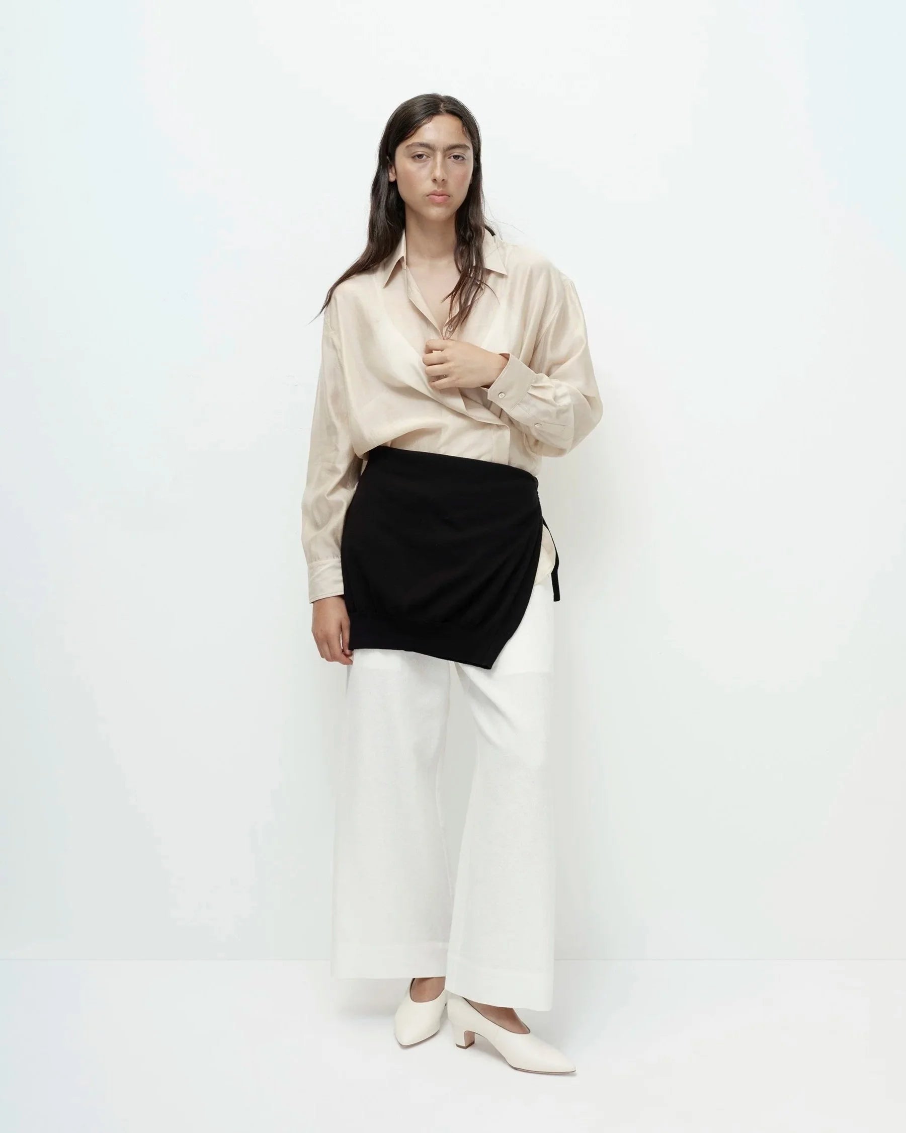 SEMI SHEER SHIRT