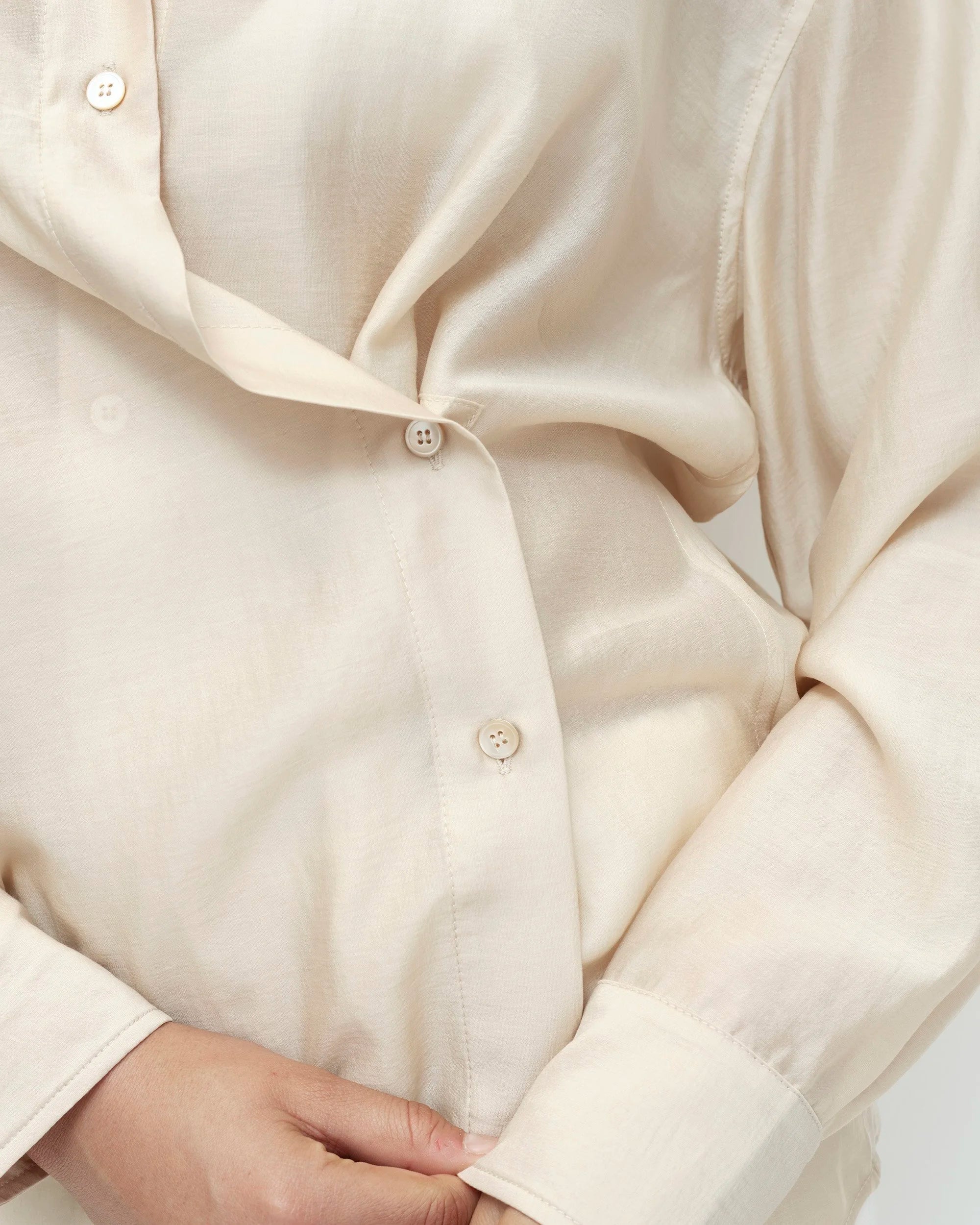 SEMI SHEER SHIRT