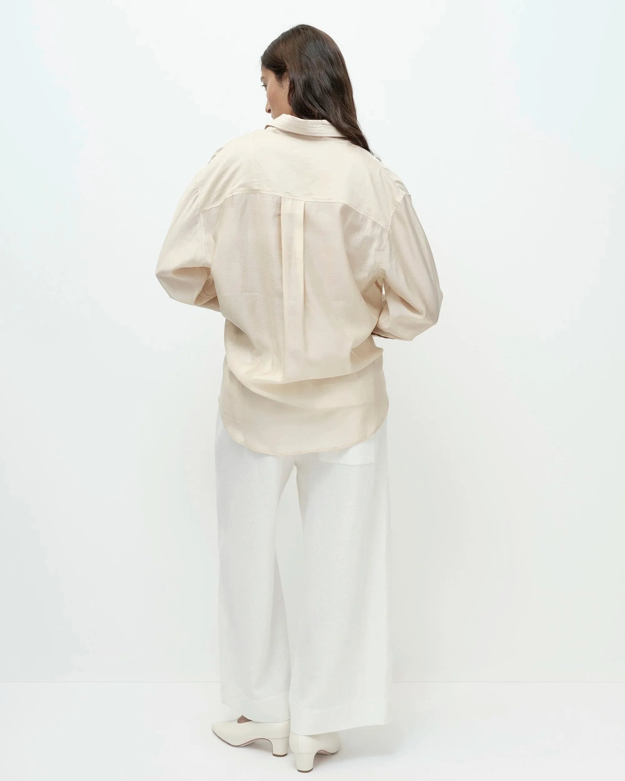 SEMI SHEER SHIRT