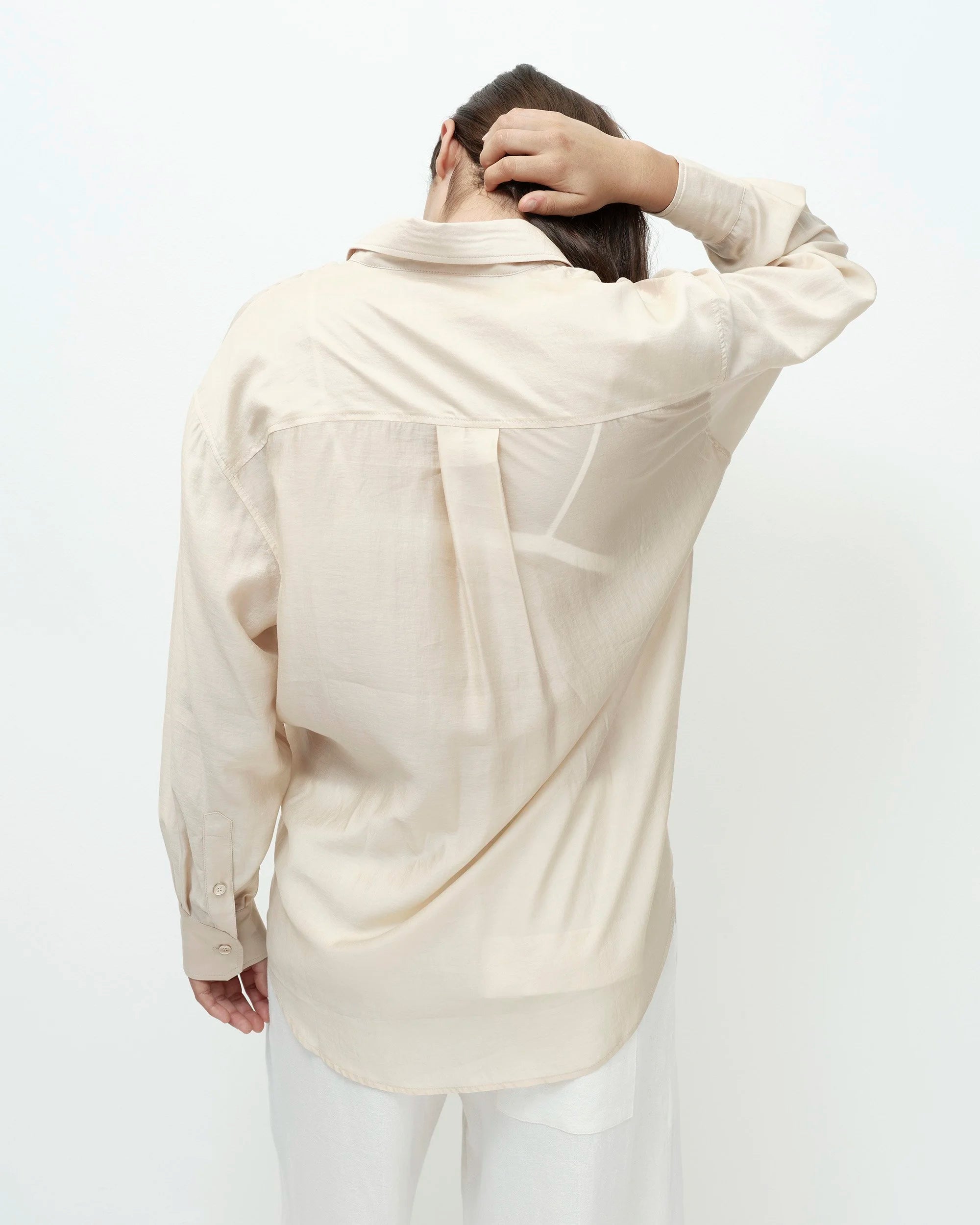 SEMI SHEER SHIRT