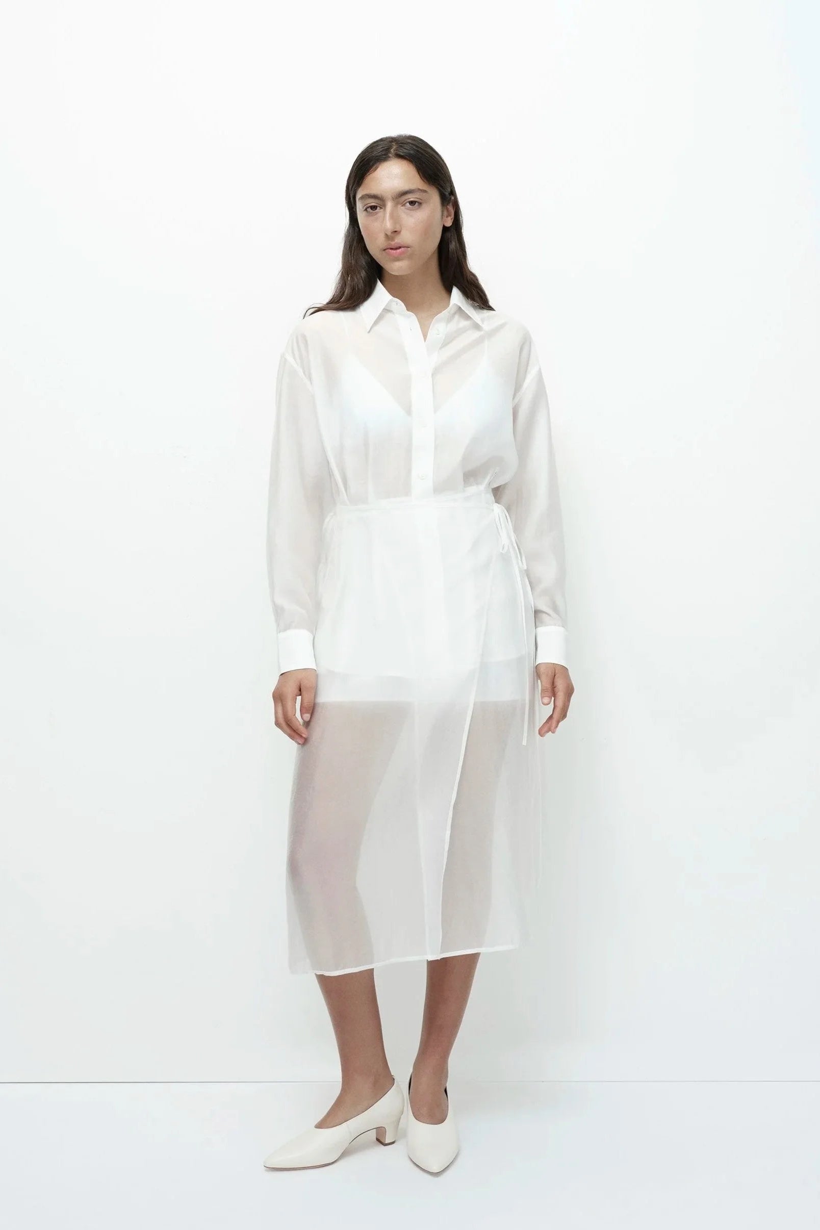 SEMI SHEER SHIRT