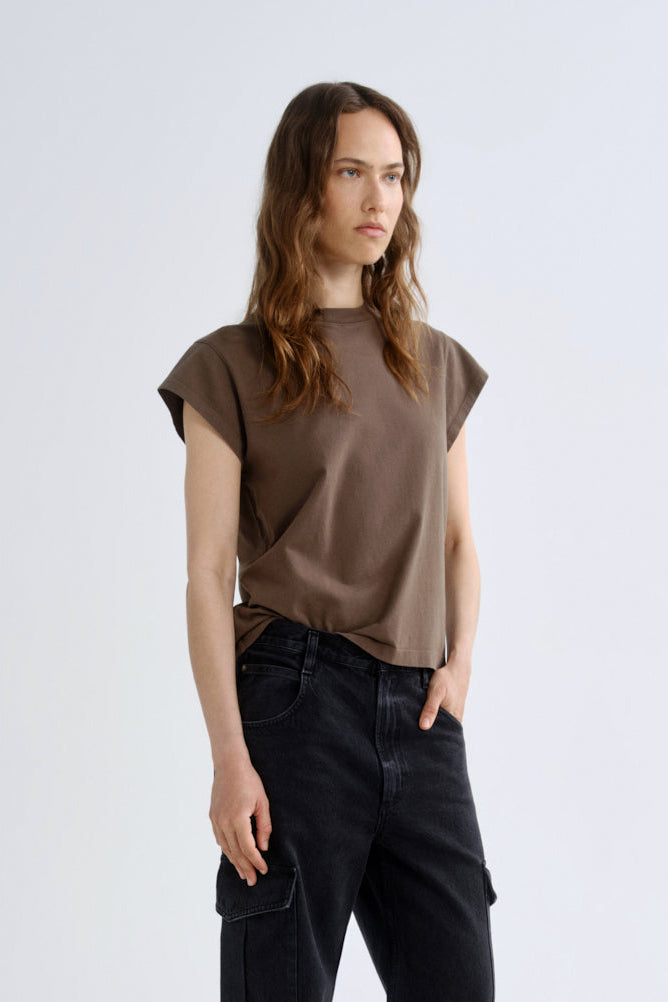 BRYCE CAP SLEEVE TEE