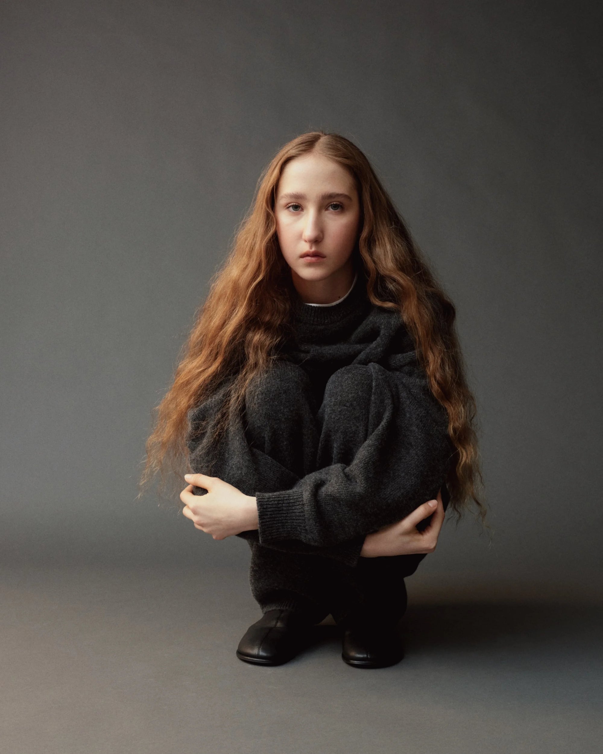 OVERSIZED CREW NECK SWEATER