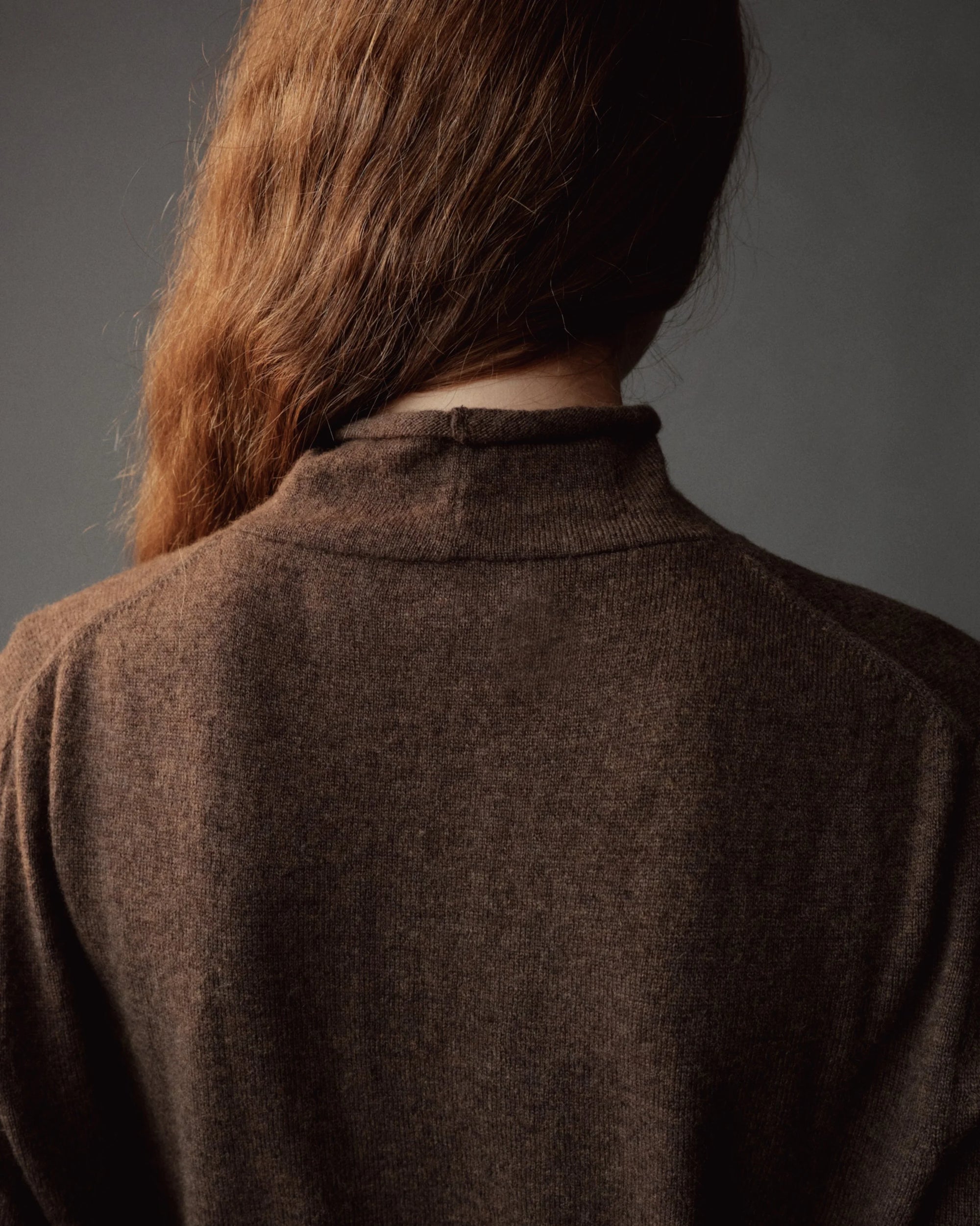 MOCK NECK CARDIGAN