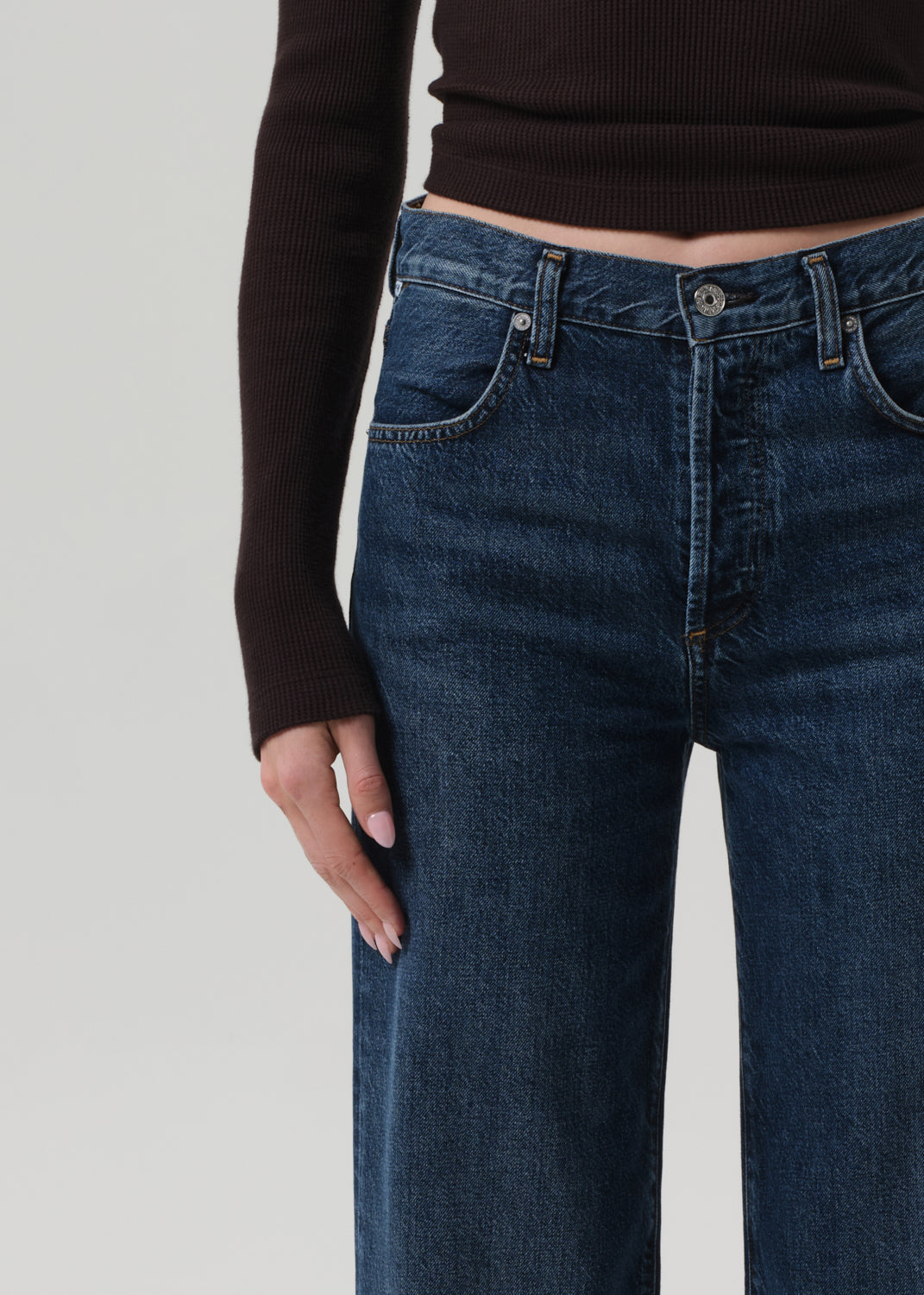 Citizens of Hummanity Annina jeans westwood medium dark indigo wash | Pipe and Row