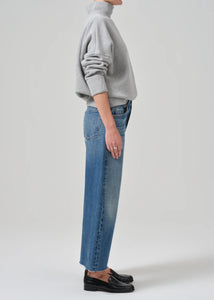 Citizens of Hummanity cropped Ayla raw hem Doheny blue wash | Pipe and Row