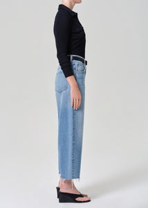 Citizens of Humanity cropped Ayla raw hem light medium honour wash | Pipe and Row