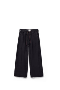 Citizens of Hummanity Brynn drawstring trouser jeans black | Pipe and Row