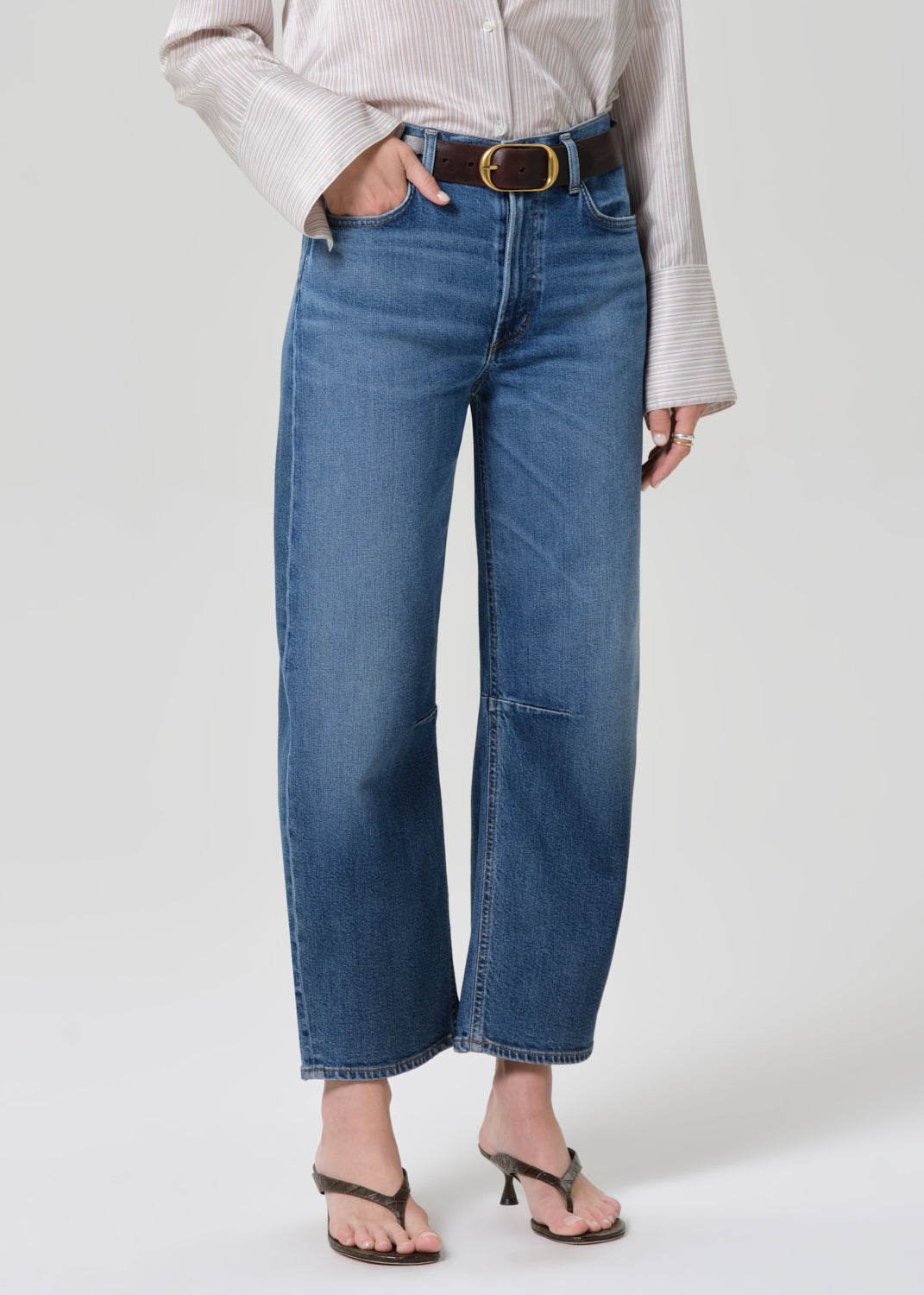 Citizens of Humanity Miro jean medium indigo benson wash PIPE AND ROW