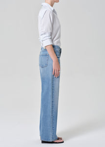 Citizens of Hummanity Lindz relaxed straight leg low rise jeans cupid | Pipe and Row