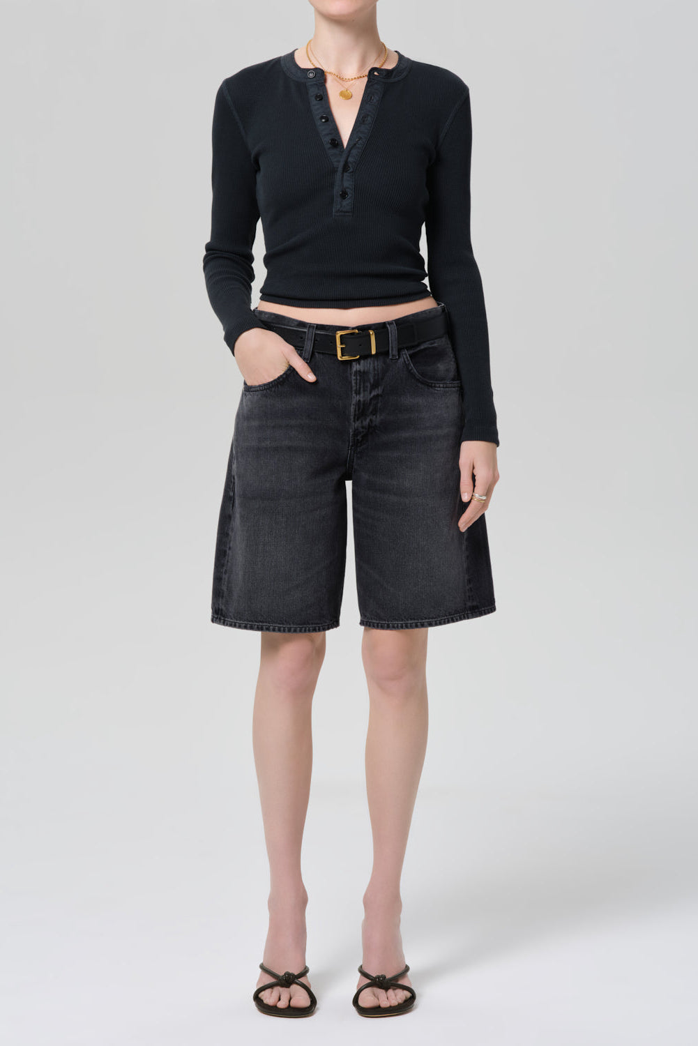 COURT DENIM SHORT