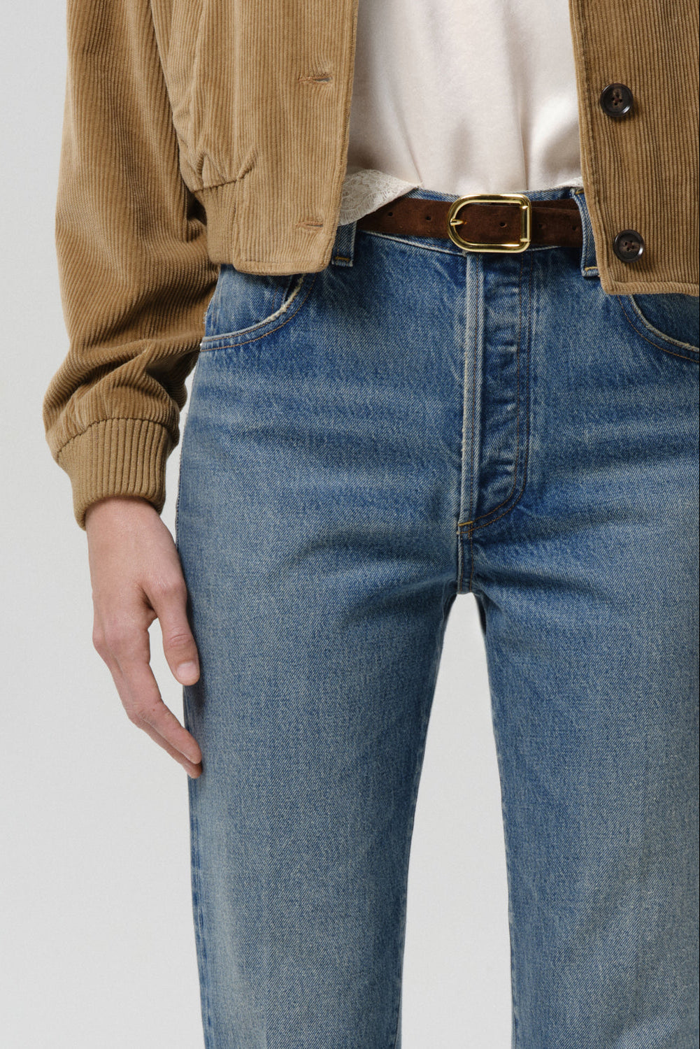 90'S FRENCH STRAIGHT JEAN
