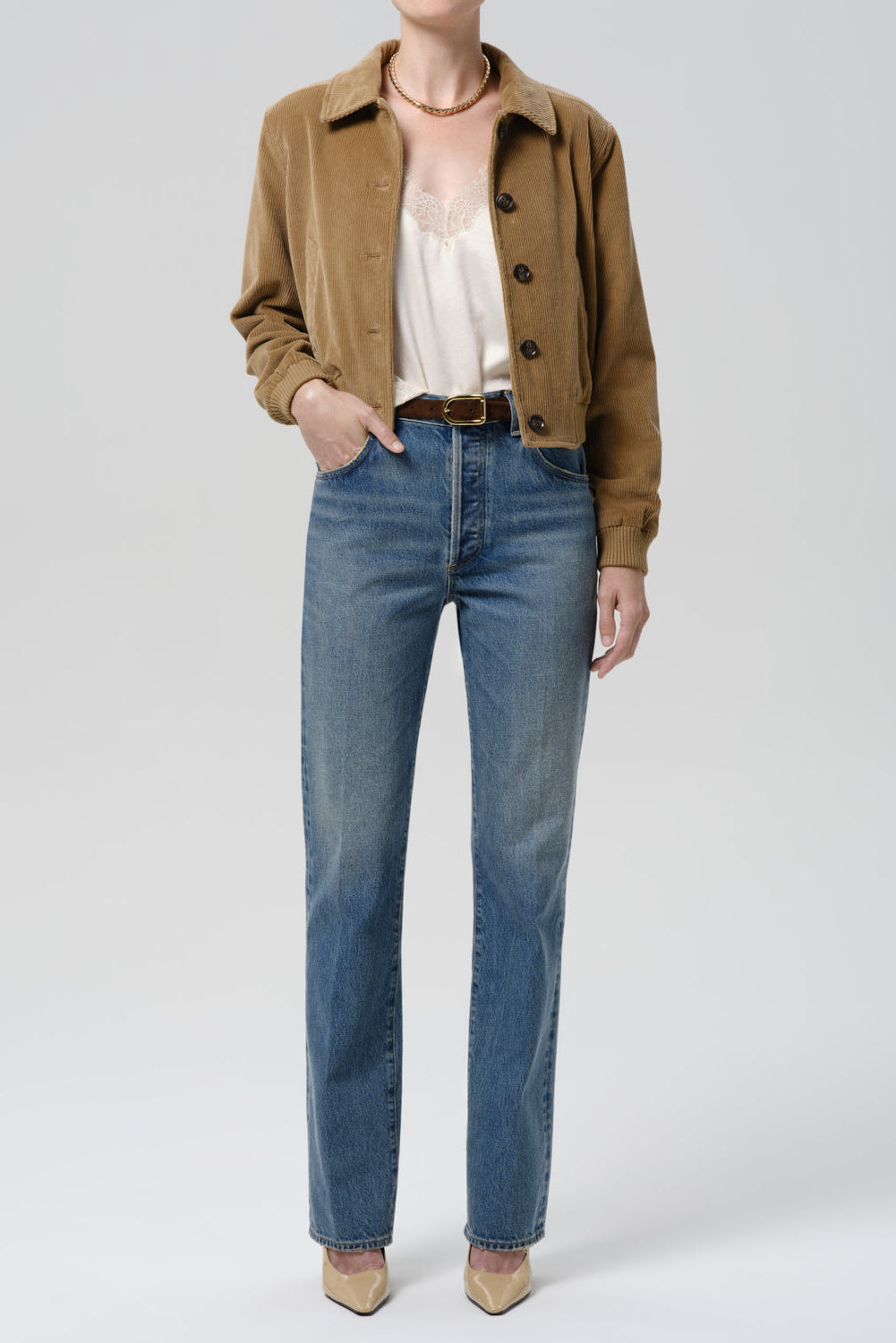 90'S FRENCH STRAIGHT JEAN