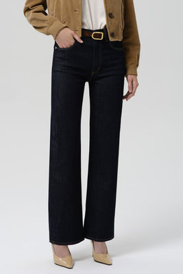 Citizens of Humanity Annina 30 inch jeans dark indigo Inky rinse wash | Pipe and Row