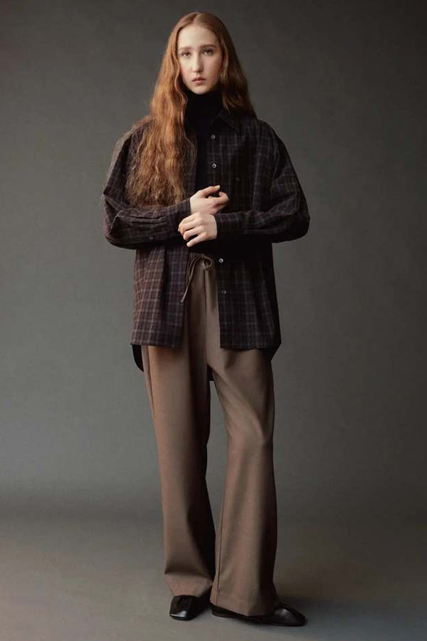 OVERSIZED PLAID SHIRT
