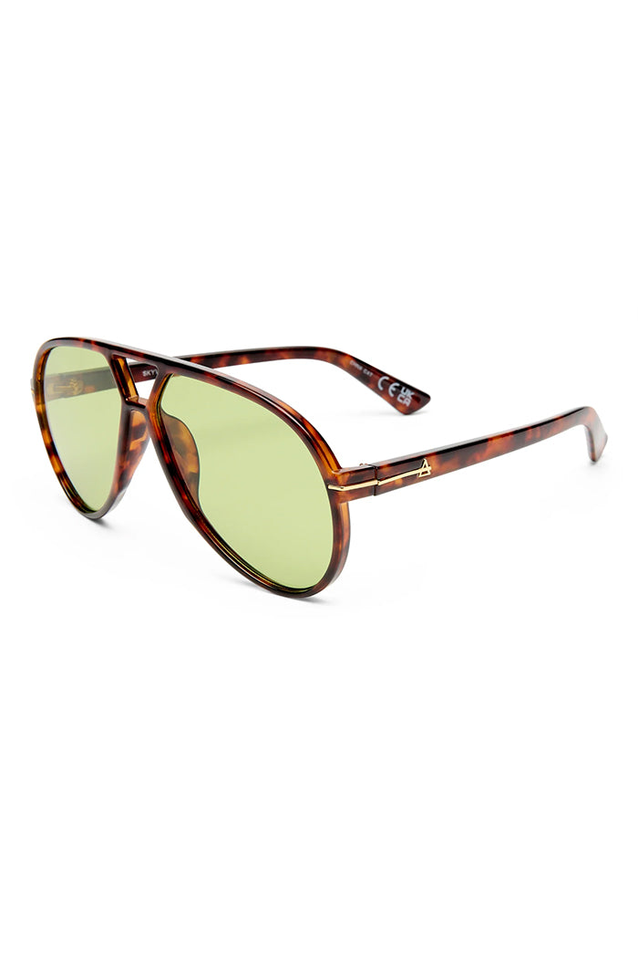 SKYVEIL SUNGLASSES DARK TORT