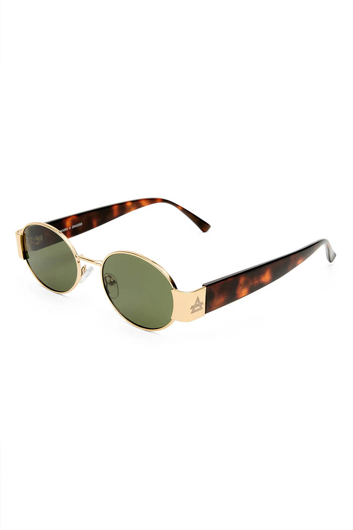 MARS SUNGLASSES GOLD DARK TORT